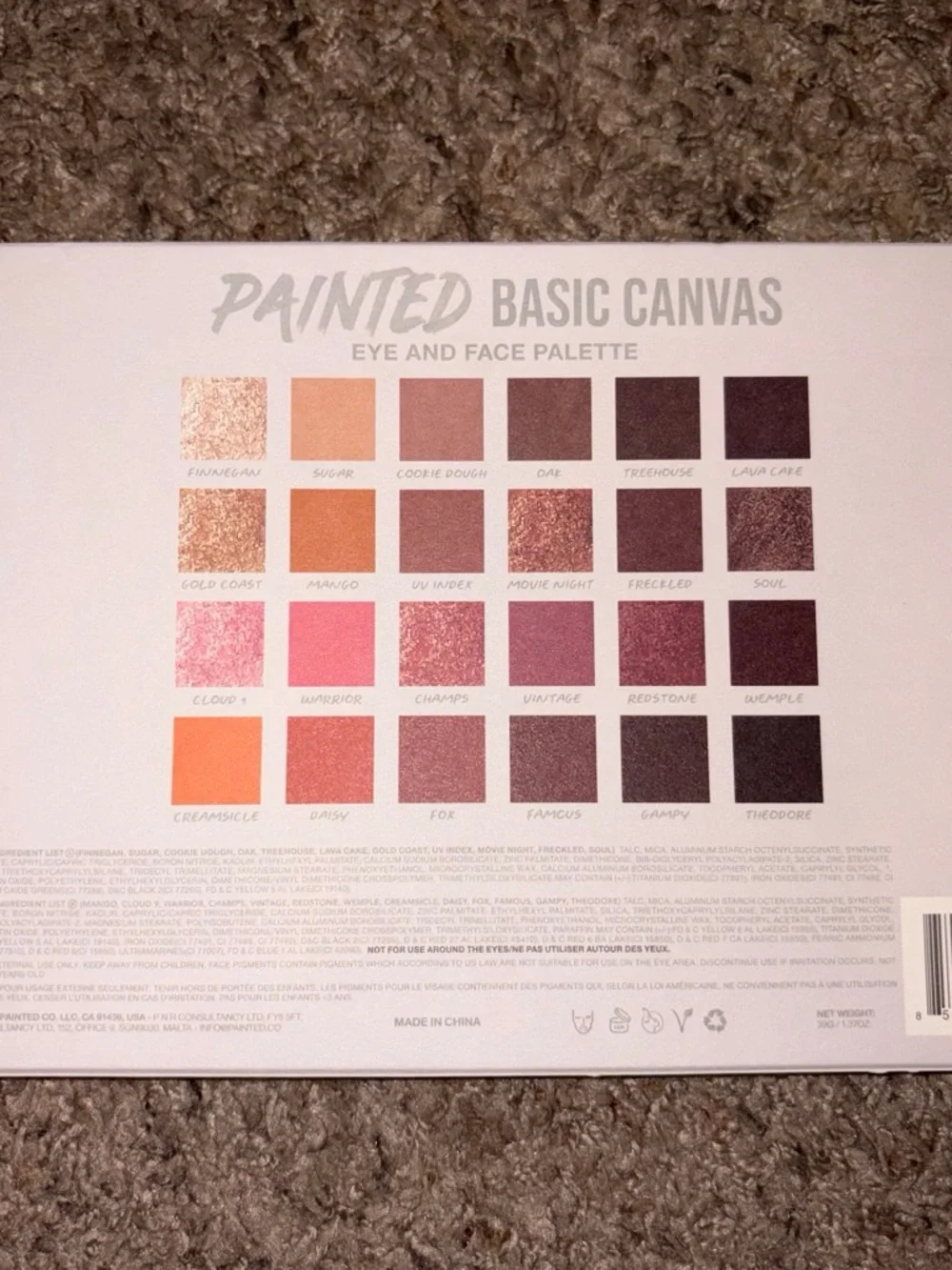 Brand New! Never opened James Charles Painted Eyeshadow Palette